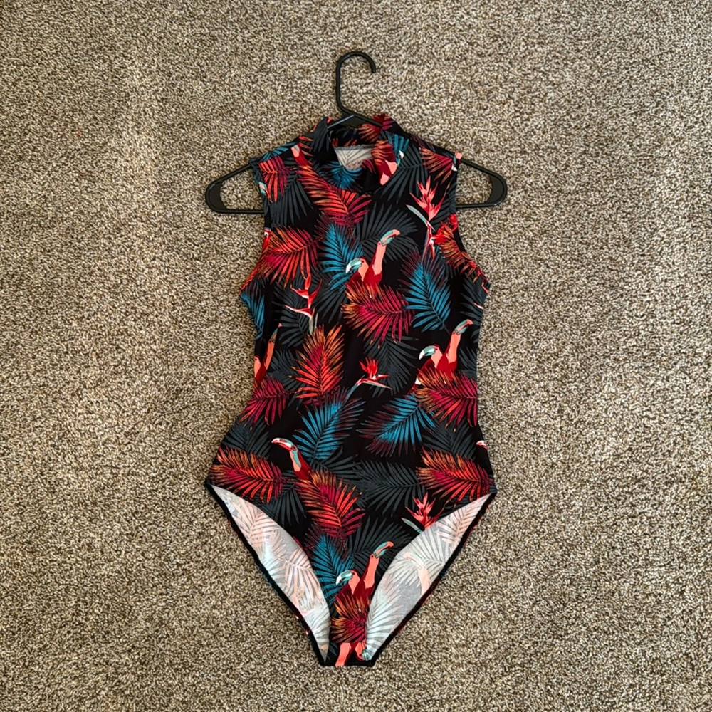 Parrot body suit.